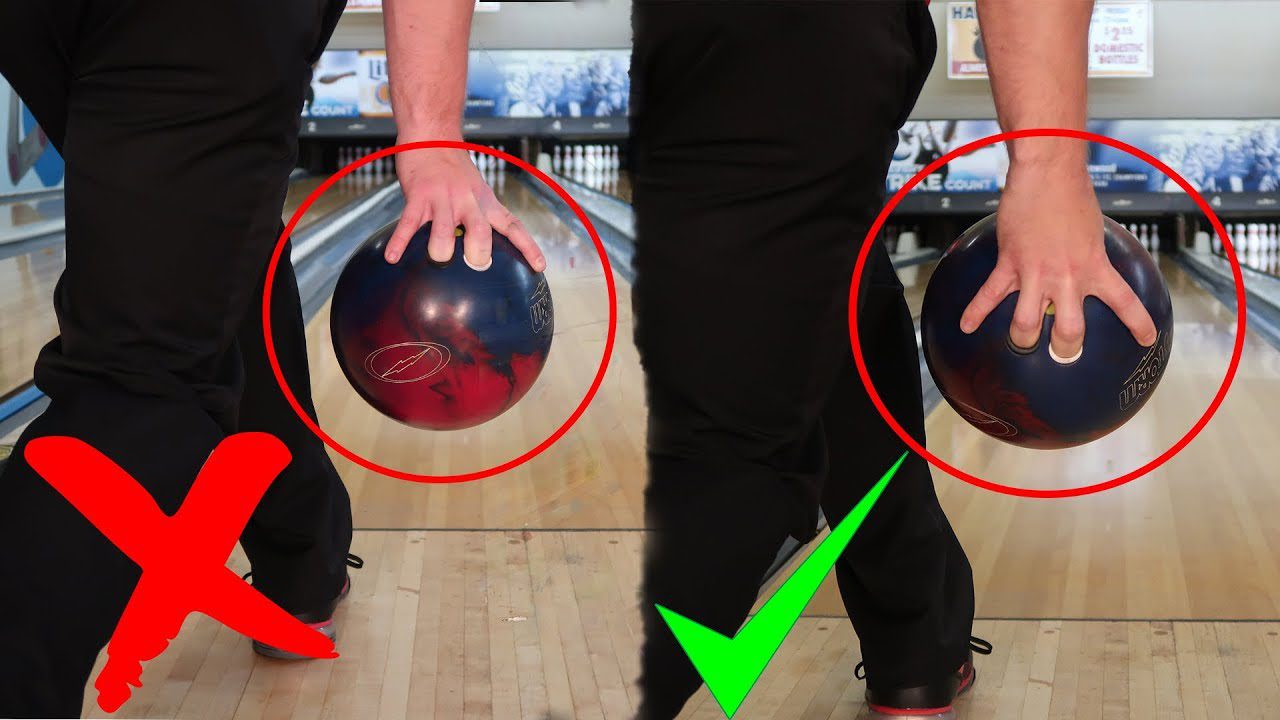 Where Do You Aim When Curving A Bowling Ball?