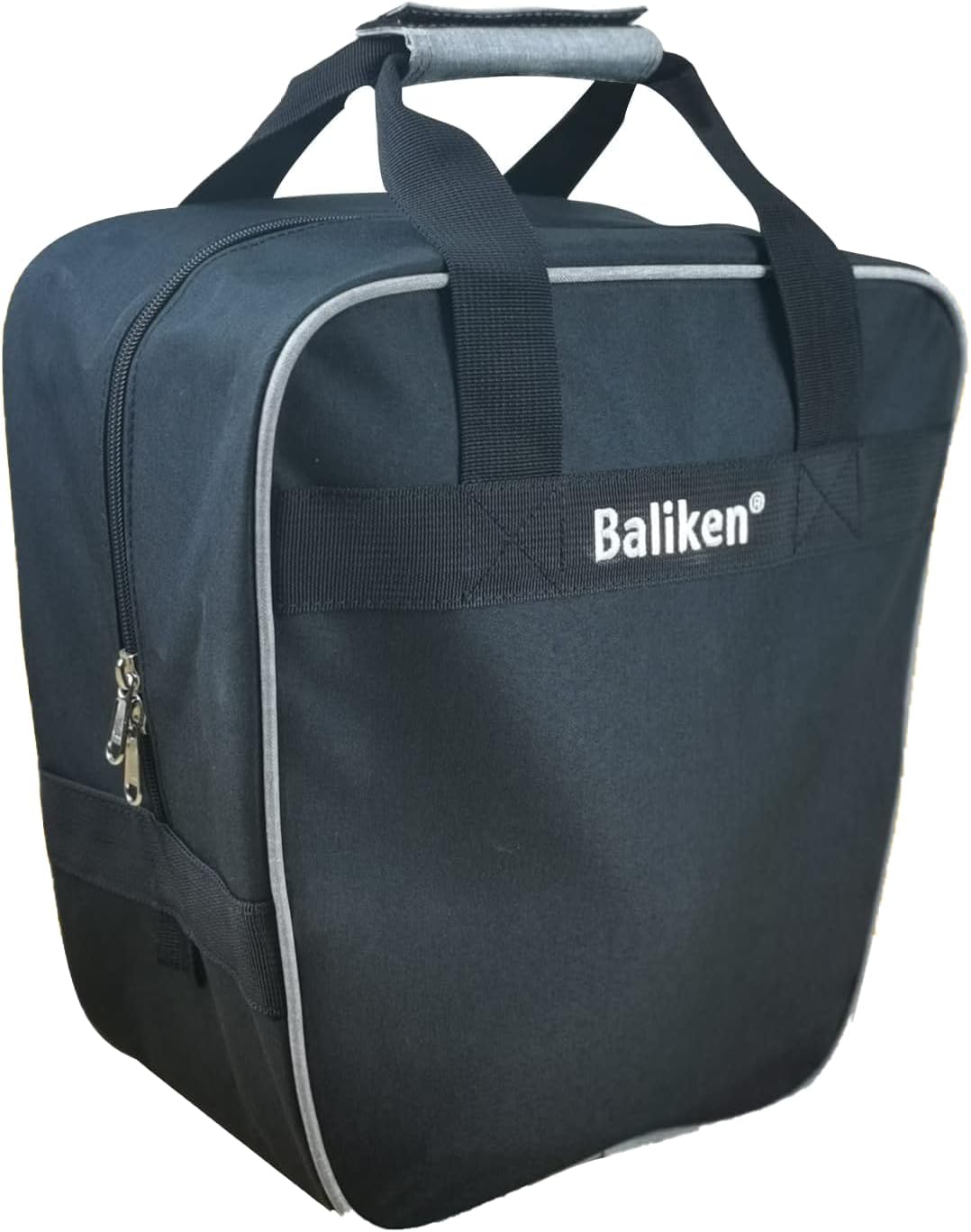 BALIKEN Bowling Single Tote Bag, Durable, Compact and Stylish Durability Easy to Carry Holds One Pair of Bowling Shoes Up to Size 11 Men Shoes