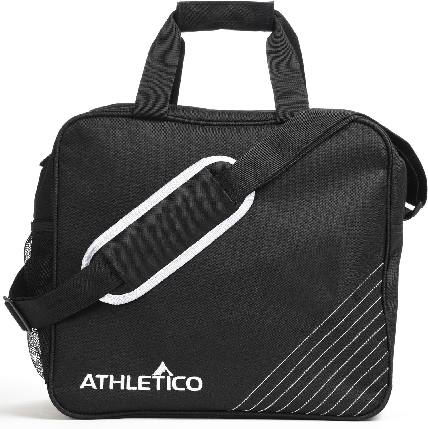 Athletico Essential Bowling Bag - Single Ball Bowling Tote Bag With Padded Bowling Ball Holder