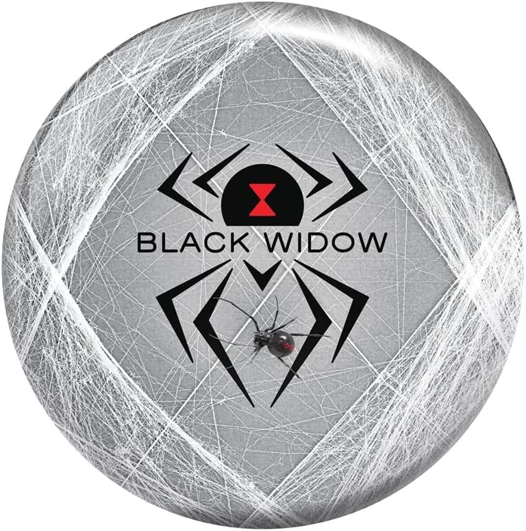 Hammer Black Widow Viz-A-Ball Bowling Ball - Grey/White
