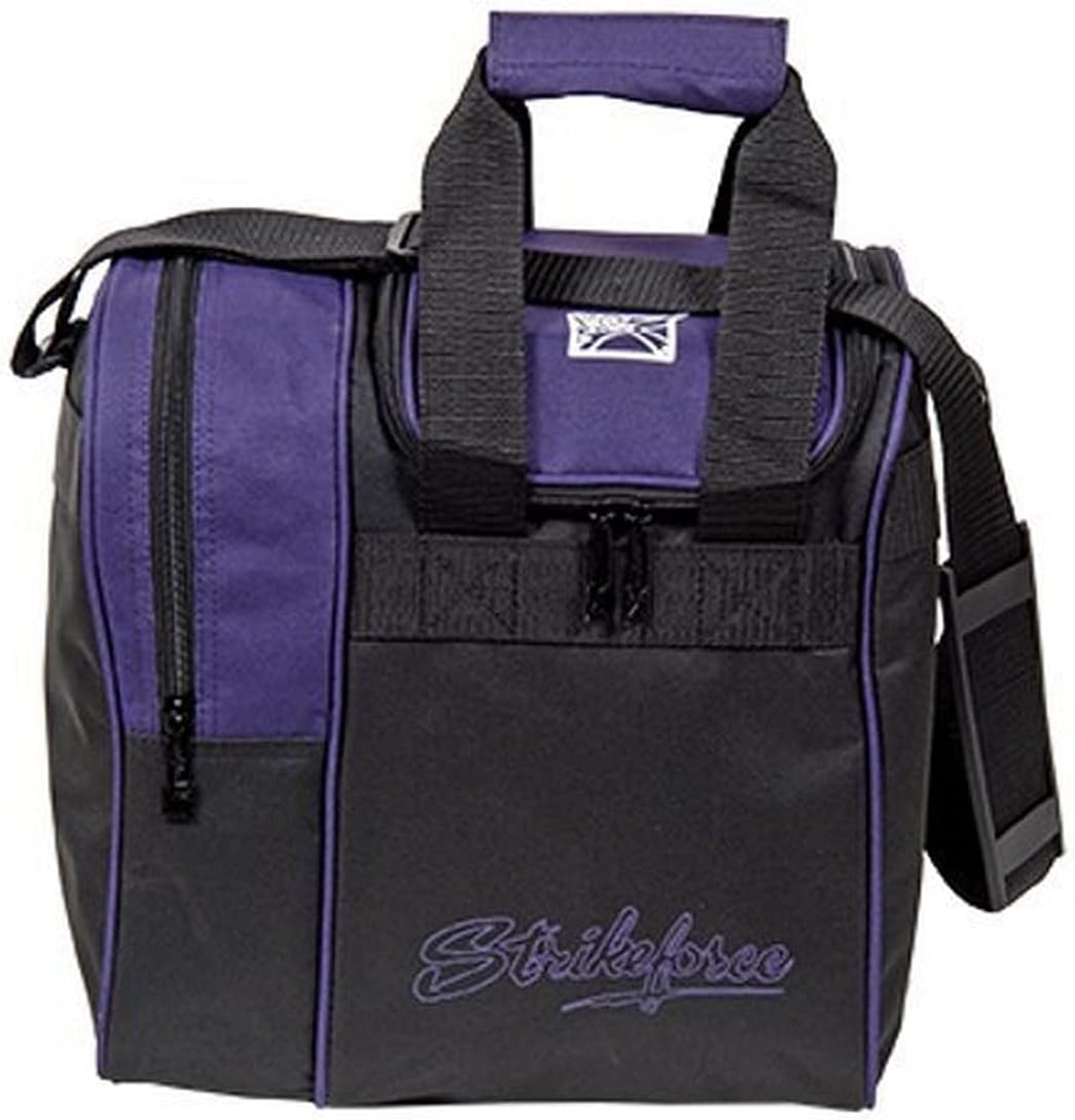 KR Strikeforce Rook Single Tote with Side Shoe Compartment - Holds One Ball and Pair of Shoes up to Size 11