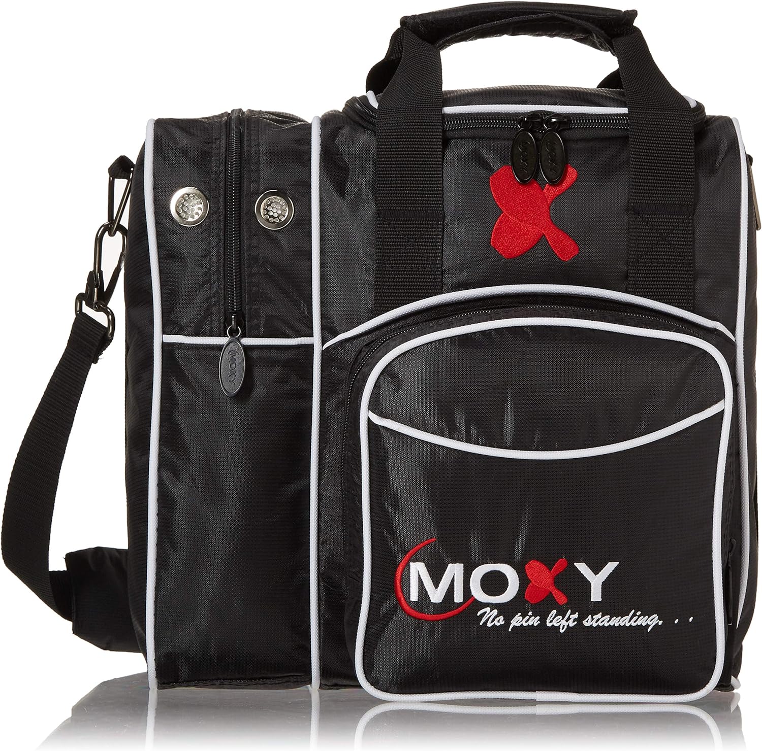 Moxy Duckpin Deluxe Tote Bowling Bag- Black