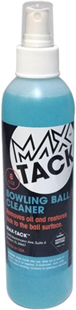 Bowlerstore Products Max Tack Bowling Ball Cleaner- 8 Ounce Bottle