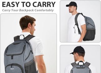 bowling backpack bowling ball bag for single ball with shoe compartment portective foam padded fits bowling shoes up to 1 1