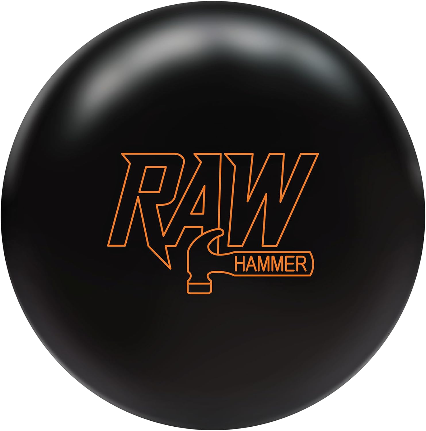 Hammer Raw Black Solid Bowling Ball