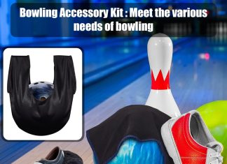 zhanmai 4 pcs bowling accessories kit bowling shoe covers non slip bowling ball seesaw bowling ball cleaning pad microfi 3