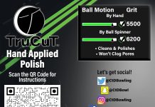 trucut hand applied polish starter kit 4 oz includes ctd polishing pad usbc approved bowling ball restoration bowling ba 1