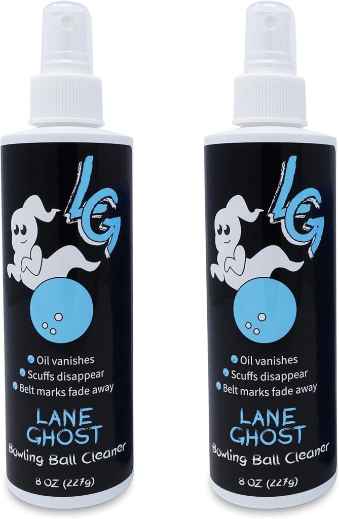 Bowling Ball Cleaner Spray Kit - 2 Pack - USBC Approved - Oil, Scuff, and Belt Mark Cleaner - Restores Tack and Prolongs Lifespan of Ball Bowling Ball Cleaner Spray Kit - 2 Pack - USBC Approved - Oil, Scuff, and Belt Mark Cleaner - Restores Tack and Prolongs Lifespan of Ball