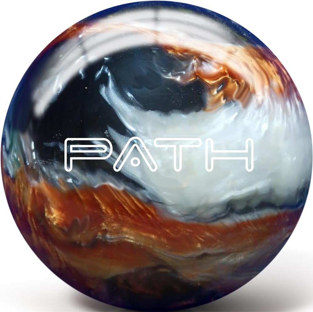 Pyramid Path Polyester Bowling Ball - Customizable with Basic Drilling Options - Great for Spare Shooting and Beginners Pyramid Path Polyester Bowling Ball - Customizable with Basic Drilling Options - Great for Spare Shooting and Beginners