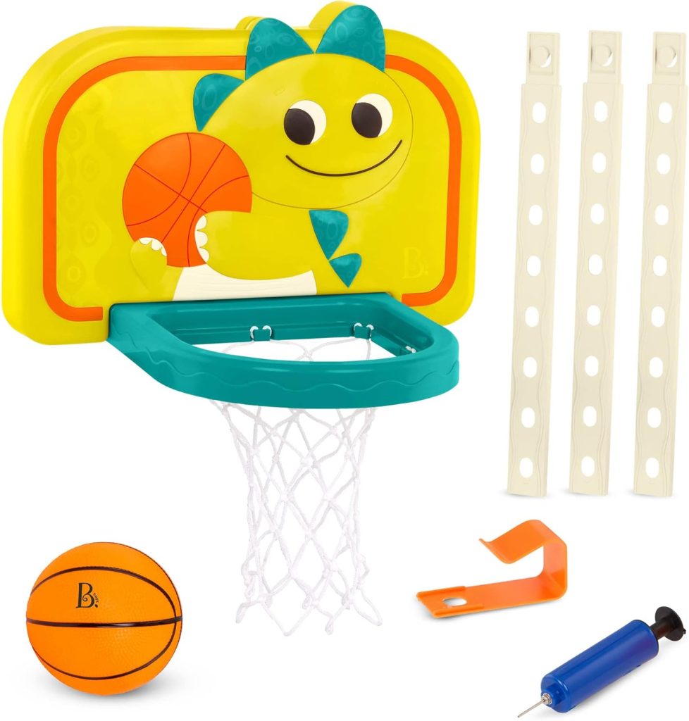 B. toys – Kids Bowling Set – 6 Pin Ball – Wooden Pins Carry Caddy – Family Activities Games – 2 Years – B. toys – Kids Bowling Set – 6 Pin Ball – Wooden Pins Carry Caddy – Family Activities Games – 2 Years –