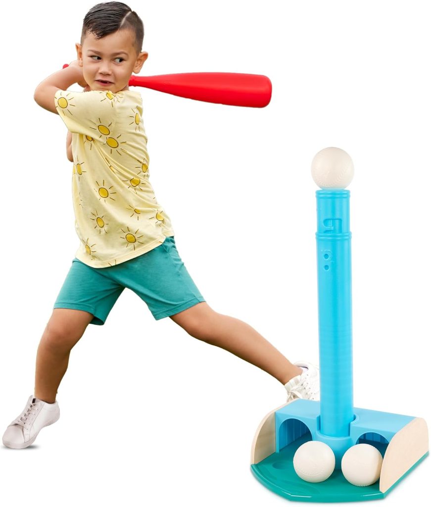 B. toys – Kids Bowling Set – 6 Pin Ball – Wooden Pins Carry Caddy – Family Activities Games – 2 Years – B. toys – Kids Bowling Set – 6 Pin Ball – Wooden Pins Carry Caddy – Family Activities Games – 2 Years –