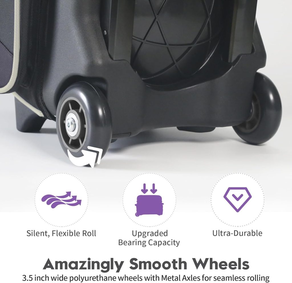 Mangrove 2 Ball Bowling Bag with Wheels, Double Bowling Bags 2 Ball Roller w/Separate Compartment for Bowling Shoes (Up To US Mens Size 15), Accessory Pocket Retractable Handle Extends To 40 Mangrove 2 Ball Bowling Bag with Wheels, Double Bowling Bags 2 Ball Roller w/Separate Compartment for Bowling Shoes (Up To US Mens Size 15), Accessory Pocket Retractable Handle Extends To 40