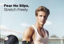 Elbow Support Brace for Men and Women (M) review elbow support brace for men and women 2 pack elbow compression sleeve elbow brace for tendonitis and tennis elbow elbow 1 4