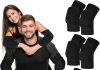Tarpop 3 Pairs Volleyball Elbow Pads Arm Brace Pads Elbow Protector with Breathable Anti-Collision Sponge Compression Arm Support for Women Men Basketball Tennis Football Skating(Black) tarpop pairs volleyball elbow pads arm brace pads elbow protector with breathable anti collision sponge compression arm