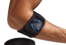 Tennis Elbow Brace for Men & Women, Elbow Brace for Tendonitis and Tennis Elbow and Golfer’s Elbow, Adjustable Elbow Strap (Black, One Size Regular) tennis elbow brace for men women elbow brace for tendonitis and tennis elbow and golfers elbow adjustable elbow strap bl