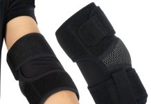 Vive Elbow Brace – Tennis Compression Sleeve – Wrap for Golfers, Bursitis, Left or Right Arm – Tendonitis Support Strap for Golf, Men and Women – Epicondylitis and Sports Recovery vive elbow brace tennis compression sleeve wrap for golfers bursitis left or right arm tendonitis support strap for golf